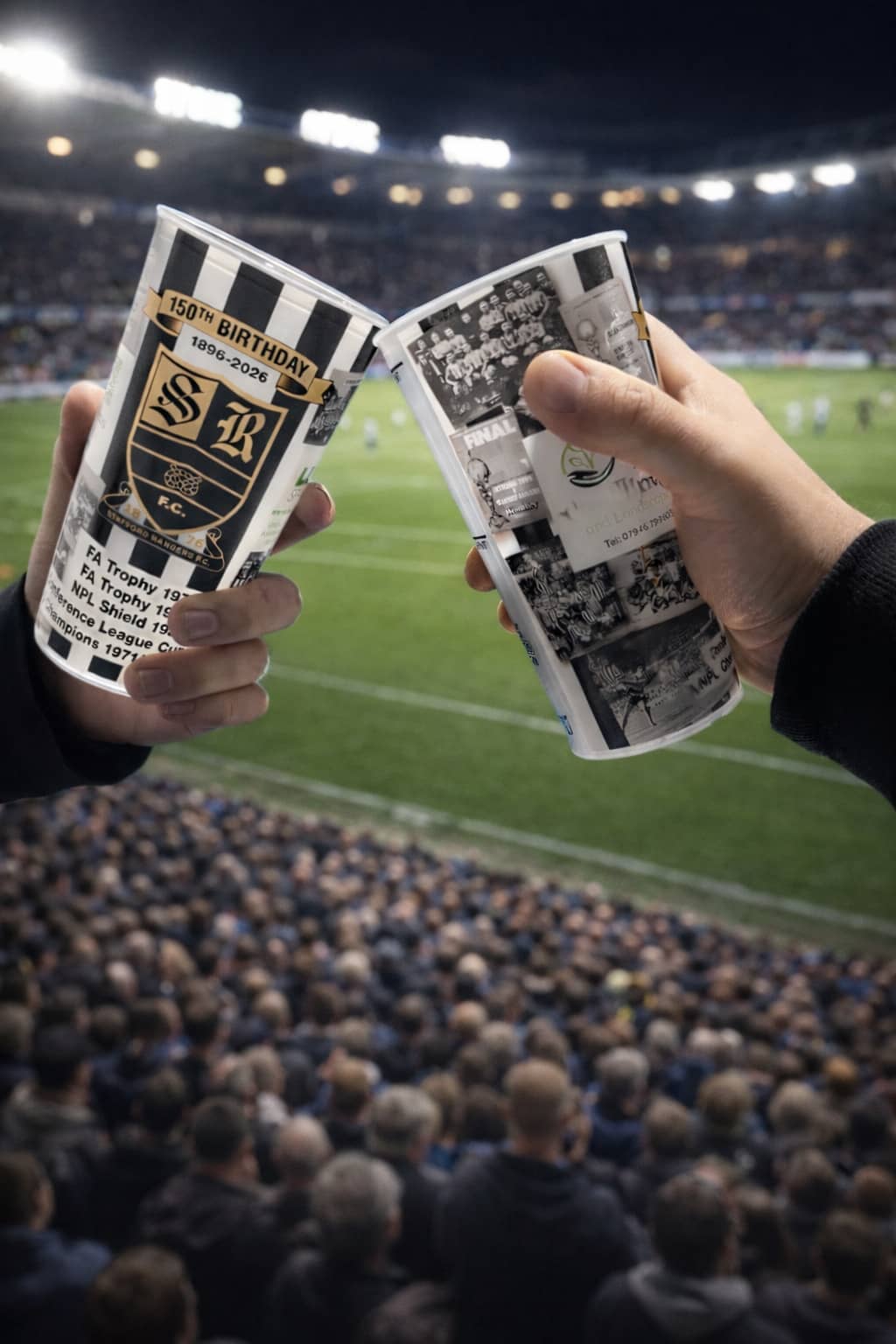 UK manufactured branded event cups