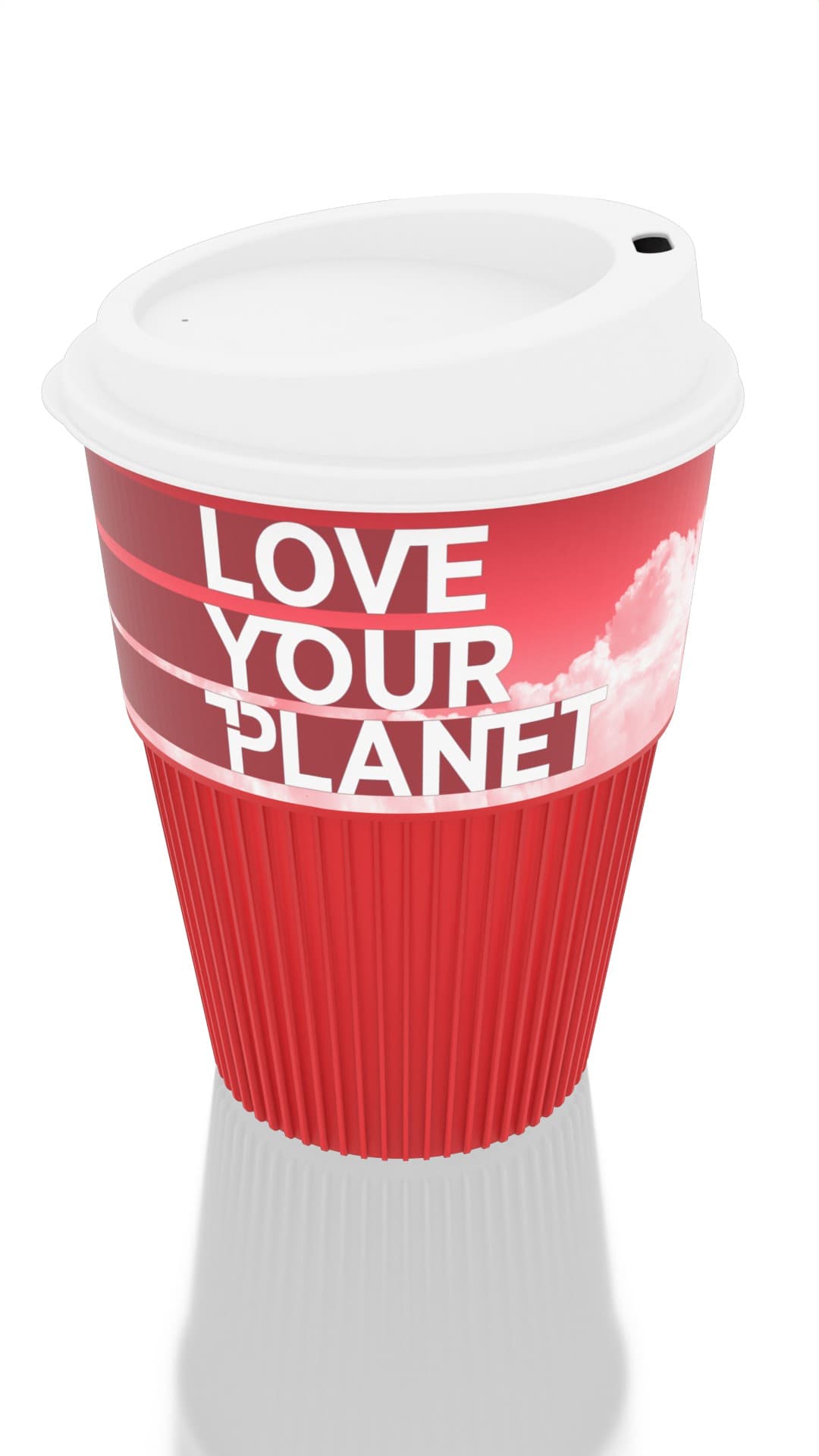 Full-Colour Reusable Hot Drinks Cup
